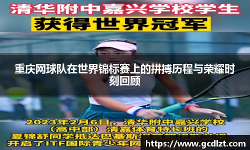 重庆网球队在世界锦标赛上的拼搏历程与荣耀时刻回顾